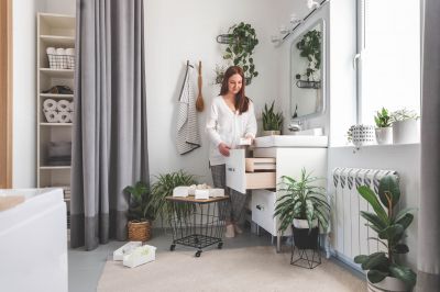 Chic Vanity and Storage